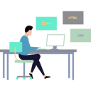 پیش‌نمایش فایل the-boy-is-coding-9154424 از پک کار تیمی