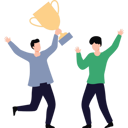 پیش‌نمایش فایل the-team-has-achieved-its-goal-9154427 از پک کار تیمی