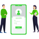 پیش‌نمایش فایل girl-registering-new-account-9154285 از پک ثبت‌نام و عضویت