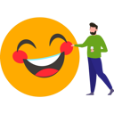 پیش‌نمایش فایل boy-touching-smiley-emoji-9181644 از پک روز جهانی اموجی