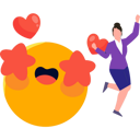 پیش‌نمایش فایل girl-with-love-emoji-9181630 از پک روز جهانی اموجی