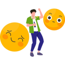 پیش‌نمایش فایل young-boy-celebrating-emoji-9181658 از پک روز جهانی اموجی