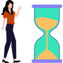 پیش‌نمایش فایل girl-standing-with-hourglass-9161138 از پک زمان