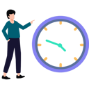 پیش‌نمایش فایل man-pointing-at-clock-9161135 از پک زمان