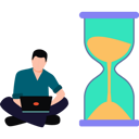 پیش‌نمایش فایل young-guy-working-because-of-deadline-9161145 از پک زمان