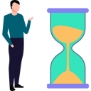 پیش‌نمایش فایل young-man-standing-by-hourglass-9161143 از پک زمان
