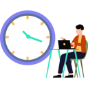 پیش‌نمایش فایل young-man-working-at-his-desk-9161150 از پک زمان