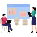 پیش‌نمایش فایل business-people-working-on-business-presentation-9213342 از پک فعالیت‌های تجاری