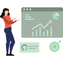 پیش‌نمایش فایل woman-giving-chart-graph-presentation-9224036 از پک بازاریابی دیجیتال