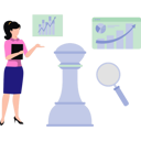 پیش‌نمایش فایل girl-having-business-plan-9221217 از پک آموزش کسب و کار