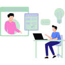 پیش‌نمایش فایل man-talking-to-boy-online-9221220 از پک آموزش کسب و کار