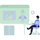 پیش‌نمایش فایل man-working-on-business-startup-9221214 از پک آموزش کسب و کار