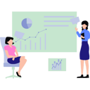 پیش‌نمایش فایل two-girls-working-on-graph-analytics-9221221 از پک آموزش کسب و کار