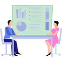 پیش‌نمایش فایل young-boy-and-girl-having-business-meeting-9221222 از پک آموزش کسب و کار