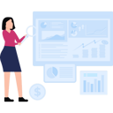 پیش‌نمایش فایل girl-working-on-business-chart-graph-9221185 از پک تیم کسب و کار