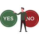 پیش‌نمایش فایل boy-chose-yes-9285179 از پک بله یا خیر