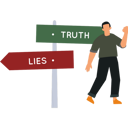 پیش‌نمایش فایل boy-standing-near-the-direction-of-true-or-false-9285192 از پک بله یا خیر