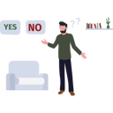 پیش‌نمایش فایل boy-thinking-about-yes-and-no-9285175 از پک بله یا خیر