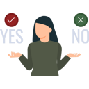 پیش‌نمایش فایل girl-does-not-know-about-yes-or-no-9285173 از پک بله یا خیر