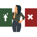 پیش‌نمایش فایل girl-thinking-about-right-or-wrong-9285196 از پک بله یا خیر