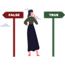 پیش‌نمایش فایل girl-thinking-about-truth-or-lie-9285177 از پک بله یا خیر