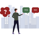 پیش‌نمایش فایل man-choosing-yes-9285178 از پک بله یا خیر