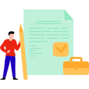 پیش‌نمایش فایل boy-accepts-the-contract-9263086 از پک استخدام و جذب نیرو