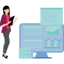 پیش‌نمایش فایل girl-is-doing-software-programming-9263213 از پک فناوری مدرن