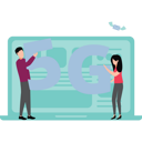 پیش‌نمایش فایل people-using-5g-network-9263204 از پک فناوری مدرن