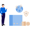 پیش‌نمایش فایل boy-delivers-parcels-worldwide-9266037 از پک خدمات لجستیکی