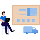 پیش‌نمایش فایل boy-handles-the-delivery-service-9266016 از پک خدمات لجستیکی