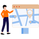 پیش‌نمایش فایل boy-is-looking-up-the-delivery-location-online-9266025 از پک خدمات لجستیکی