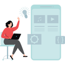 پیش‌نمایش فایل female-working-on-laptop-9285147 از پک توسعه نرم‌افزار