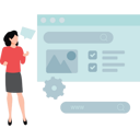 پیش‌نمایش فایل girl-looking-at-web-page-management-9285167 از پک توسعه نرم‌افزار