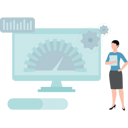 پیش‌نمایش فایل girl-watching-performance-of-software-9285144 از پک توسعه نرم‌افزار