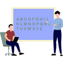 پیش‌نمایش فایل boy-is-teaching-english-9266112 از پک مدرسه و آموزش