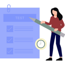 پیش‌نمایش فایل girl-is-doing-the-test-9266093 از پک مدرسه و آموزش
