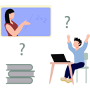 پیش‌نمایش فایل student-is-not-understanding-the-lecture-9266115 از پک مدرسه و آموزش