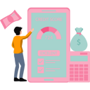 پیش‌نمایش فایل boy-checking-credit-score-on-mobile-9263028 از پک مدیریت مالی