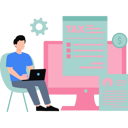پیش‌نمایش فایل boy-looking-at-tax-document-9263051 از پک مدیریت مالی
