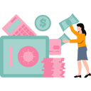 پیش‌نمایش فایل the-girl-is-keeping-money-in-the-locker-9263034 از پک مدیریت مالی