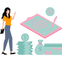 پیش‌نمایش فایل the-girl-is-signing-the-contract-9263032 از پک مدیریت مالی