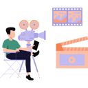 پیش‌نمایش فایل the-boy-is-directing-a-video-9314412 از پک تولیدکننده ویدئو