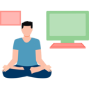 پیش‌نمایش فایل boy-is-meditating-9297948 از پک مدیریت استرس