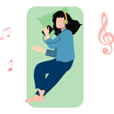 پیش‌نمایش فایل girl-is-sleeping-listening-to-the-song-9297946 از پک مدیریت استرس