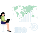 پیش‌نمایش فایل girl-working-on-financial-analysis-9298132 از پک بازرگانی
