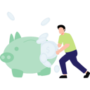 پیش‌نمایش فایل man-saving-money-in-piggy-bank-9298115 از پک بازرگانی