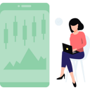 پیش‌نمایش فایل woman-working-on-trading-graph-9298135 از پک بازرگانی