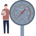 پیش‌نمایش فایل a-boy-standing-next-to-a-speedometer-9326785 از پک دستگاه‌ها