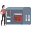 پیش‌نمایش فایل a-girl-stands-by-a-printing-machine-9326636 از پک دستگاه‌ها